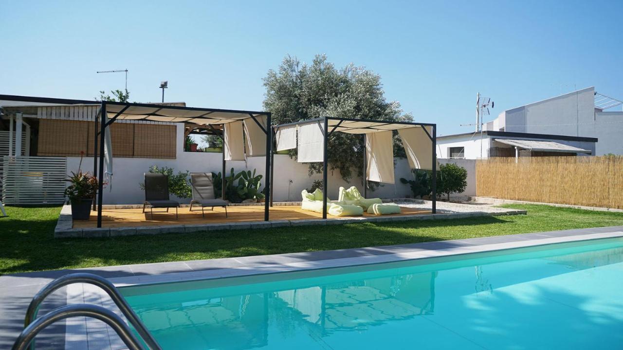 Dependance In Villa Con Piscina Syracuse Buitenkant foto